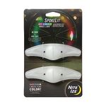 Nite Ize Spokelit LED Bicycle Spoke Light, Visibility + Safety Bike Light, 2 Pack, Disc-O Select Choose-Your-Color LED