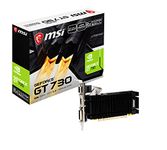 MSI Gaming 64-Bit Dual-Link DVI-D/HDMI NVIDIA GeForce Low Profile Graphics Card (N730K-2GD3H/LPV1)