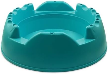 GoEasel is The Complete Painting Station. an All-in-One Easel Stand, Water Basin, and Brush Holder | for All Ages *Included with Easel is Color Palette and Canvas Clip* (Teal)