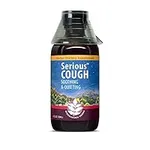 WishGarden Herbs Serious Cough Soothing & Quieting - Fast-Acting Herbal Cough Suppressant for Adults, Dry Cough Relief and Cough Expectorant, Soothes Throat Irritation and Chest Decongestant, 4oz