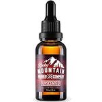 Rocky Mountain Barber Company Men’s Unscented Beard Oil - Featuring Grapeseed Oil, Coconut Oil, Argan Oil and No Added Scent