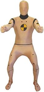 Morphsuits Men's MPCT-US, Crash Test Dummy, X-Large