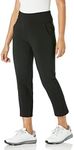 adidas Golf Women's Standard Pull-On Ankle Pant, Black, Medium