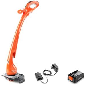 Flymo EasiTrim 250 2-in-1 Cordless Grass Trimmer KIT - 18V 2.0 POWER FOR ALL Battery and Charger included, 25cm Cutting Width, Edging mode, Automatic line feed, Lightweight for easy trimming