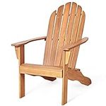 Costway Adirondack Chair, Acacia Wo