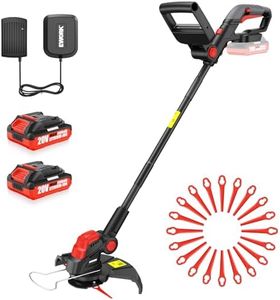 EWORK 2-in-1 Cordless Weed Wacker & Edger, 20V Lightweight Weed Eater
