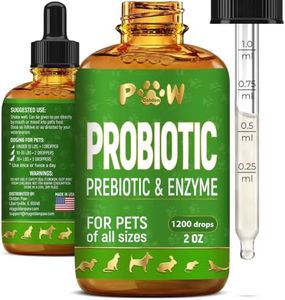 Liquid Probiotics for Dogs & Cats of All Ages | Dog Probiotics to Provide Digestion Balance | Prebiotic Blend for Harmonious Food Absorption | 3 Billion CFU | Herbal Flavor | 2 Oz