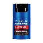 L'OREAL PARIS Men Expert Moisturiser Gel For Men 50Ml (Power Age)