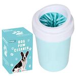 bealy Dog Paw Cleaner for Dogs Large/Petite Paw Washer Easy to Use & Clean Portable Dog Paw Cleaner Cup Dog Foot Washer with Silicone Washers Nice Packing