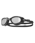 TYR Adult Special Ops 2.0 Mirrored Swim Goggles, Black