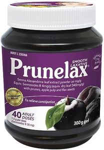 Prunelax Smooth Laxative - 300 g Jar. Natural Laxative - for Constipation Relief and Weight Loss - Laxatives for Adults/Elderly - 30 mg per tsp