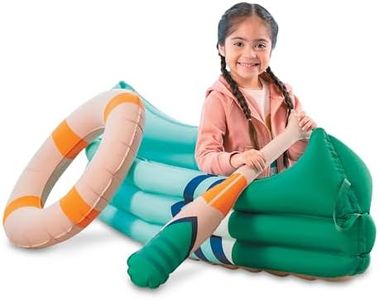 MindWare Oh So Fun! Canoe Set – Pretend Play Camping Toys for Kids Ages 3 & Up