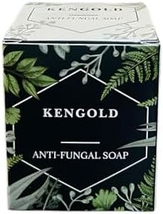 Kengold Soap (Pack Of 1) | Anti Fungal & Anti Bacterial Soap For Intensive Fungal Infections Of The Skin | Anti Itching Soap - Good For All Types Of Skin | (Green) 75 Gm/Soap