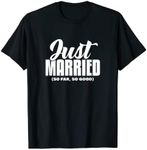 Just Married Wedding Newlywed Husba