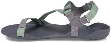 Xero Shoes Z-Trek II - Women's Zero Drop Sport Sandals - Lightweight & Packable, Green, 7