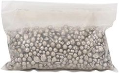 Hapivida Stainless Steel Polishing Balls, 1 Bag Tumbling Media Shot Polishing Beads Jewelry Polishing Beads for Vibrating Tumbler, Rotating Tumblers