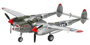 TAMIYA 61123 1:48 US P-38 J Lightning - Model Building, Plastic Kit, Hobby, Crafts, Gluing, Model Kit, Model, Assembly, Unpainted