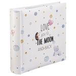 Hama "To The Moon" Memo Album | 100 Pages | Max: 200 Photos | 10 x 15 cm | Multi-Coloured