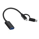 Master Cables Universal OTG Adapter for All Models of Amazon Kindle, Amazon Fire, Google and Samsung Tablets and Phones. Connect USB Flash Drives, Mice, Keyboards External Hard Drives with Ease.