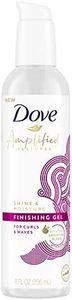 Dove, Amplified Textures, Shine & Moisture, Finishing Gel, 8 fl oz (236 ml),Dove, Amplified Textures, Shine & Moisture, Finishing Gel, 8 fl oz (236 ml)