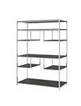 Acme Furniture Vonara Bookshelf, Chrome