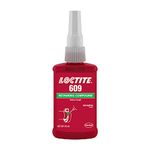 Genuine Henke Loctite 609 X 50ml Retaining Compound, General Purpose, Green Color