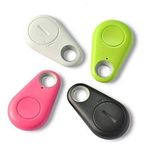 Mecclien Anti-Theft Alarm Device Tracker GPS Locator | Pure Wireless Bluetooth 4.0 Anti-Lost Key/Dog/Kids/Wallets Finder | (Random Color, Pack of 1)