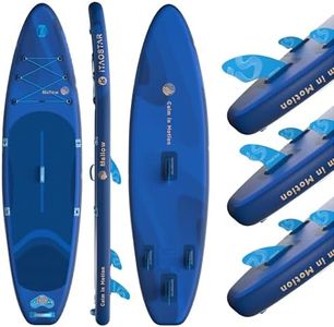iTAOSTAR M01D 11’×33" Stand Up Paddle Board - Premium SUP Board Kit with 5 Fins - Inflatable Paddleboard for Adults & Youth - All Skill Levels - for Lakes, Oceans & Fishing