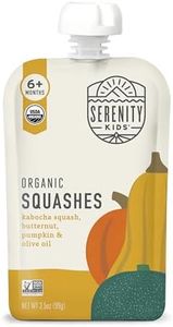 Serenity Kids Organic Baby Food Pouches, No Added Sugar, 3.5 Oz, 12 Pack