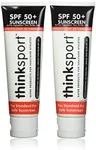 Thinksport Safe Sunscreen SPF 50+ (3 ounce) (2 pack)