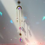 Cactopia Crystal Prism Suncatcher, Rainbow Maker - Window, Balcony, Garden Decorative Accessory (B10)