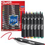 Sharpie Creative Markers, Water-Based Acrylic Markers, Bullet Tip, Assorted Colours,12 Count
