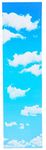 Venom Skateboards Griptape Pro Long Lasting Grip Tape for Skateboards 9" x 33" Skateboard Grip Tape - Skate Board Grip Tape For Skateboard Decks - Skateboard Accessories - Sky and Clouds