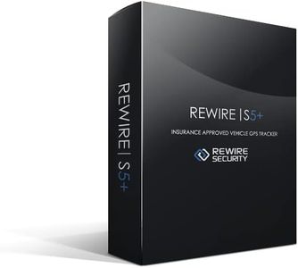 REWIRE SECURITY Thatcham S5+ GPS Tracking Device | Highest Protection Level | Free Installation | Insurance Approved Tracker | 1 Year GPSLive & App Subscription Included | Insurance Premium Discount