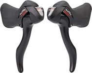 Shimano Tourney Road STi SET for"DOUBLE" 2 x 7 14 Speed PAIR of SHifters,Black