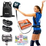 VbStar Volleyball Training Equipment Aid - Practice Your Serving, Setting & Spiking with Ease, Great Solo Serve & Spike Trainer for Beginners & Pro, Perfect Volleyball Gift