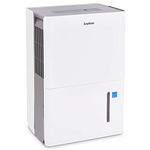 Ivation 4,500 Sq. Ft Energy Star Dehumidifier With Pump, Large Capacity Compressor De-humidifier for Big Rooms and Basements with Continuous Drain Hose Connector and Pump, Auto Shutoff and Restart