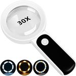 Magnifying Glass with Light, 30X Ha