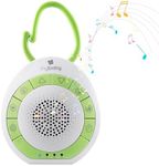 MyBaby SoundSpa Einschlafhilfe Baby - Sound Machine, weißes Rauschen & beruhigende Klänge für Kinder & Erwachsene, White Noise Machine Baby mit Timerfunktion & Soundtherapie - Ideal Zum Reisen