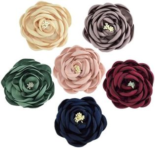 UBQUBQ Dog Collar Accessories Pack of 6, Decorative Flower Charms for Dog and Cat Collars (Style 1)