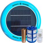 SUNTOUCH TREASURES Solar Pool Maid Ionizer - Floating Water Cleaner and Purifier Keeps Water Clear, Kill Algae in Pool, 85% Less Chlorine, Compatible with Fresh and Salt Water Pools & Spas