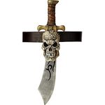 California Costumes Pirate Sword & Skull Sheath,Black,One Size Costume Accessory