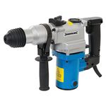 Silverline DIY 850W SDS Plus Hammer Drill (633821), Blue/Grey