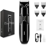 Hair Clippers for Men, Cordless Clippers for Hair Cutting with Type-C Fast Charging, Clippers and Trimmers Set for Hair Cutting, Beard Trimmer, Rechargeable Electric Shaver, Gifts for Men