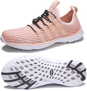 DLGJPA Women's Lightweight Quick Drying Water Shoes for Beach or Water Sports Slip On Walking Shoes