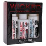 Billy Jealousy Wicked Beard Trio Kit Men 3 Pc