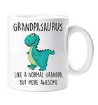 60 Second Makeover Limited Grandpasaurus Mug Grandpa Dinosaur Fathers Day Funny Mug Present Birthday Christmas