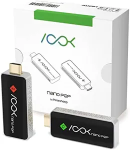 Wireless HDMI Transmitter and Receiver, HDMI Wireless, Plug & Play, Wireless HDMI Adapter Extender Converter Kit, Streaming Video Audio from Laptop PC Camera to Monitor Projector HD TV - ASKnano p2p