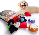 Nocciola Interactive Dog Toys to Keep Them Busy, 7 PCS Small Dog Toys, Puppy Toys with A Bag, Durable Hide and Seek Plush Dog Toys for Small to Medium Dogs