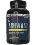 Ashwagandha 5000mg Night Complex with Magnesium Glycinate, Zinc, Natural Melatonin - Energy & Muscle Recovery, Sleep - Ashwa Ultra Rest & Recharge Supplement for Men Women - Vegan UK Made 120 Capsules